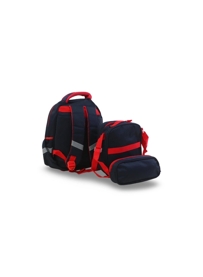 Migo School Set Spider-Man Backpack 14 Inches – Blue - Image 2