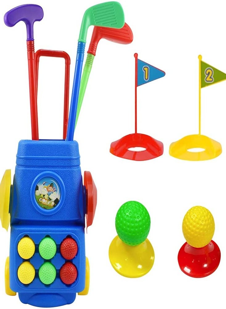 Oasisgalore Kids Golf Toy Set, Kids Golf Club Set  - Image 1