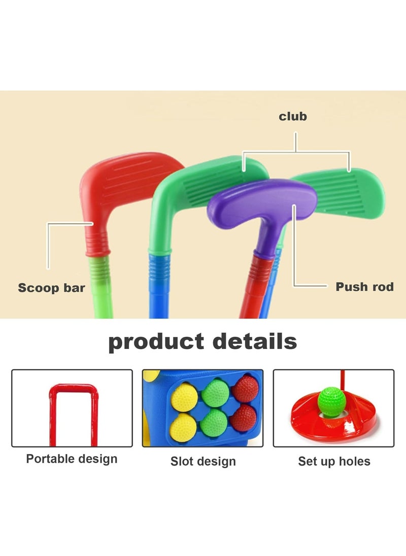 Oasisgalore Kids Golf Toy Set, Kids Golf Club Set  - Image 3