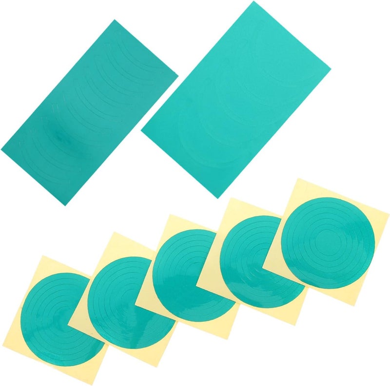 CANIGHT 7sheets Pressure Gauge Label Stickers Easy Install Visibility for Multiple Gauge - Image 1