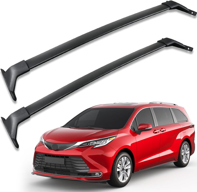 KINGGERI Roof Rack Cross Bars for Toyota Sienna 2021-2022 - Aluminum Replacement for Cargo Carrier - Image 1