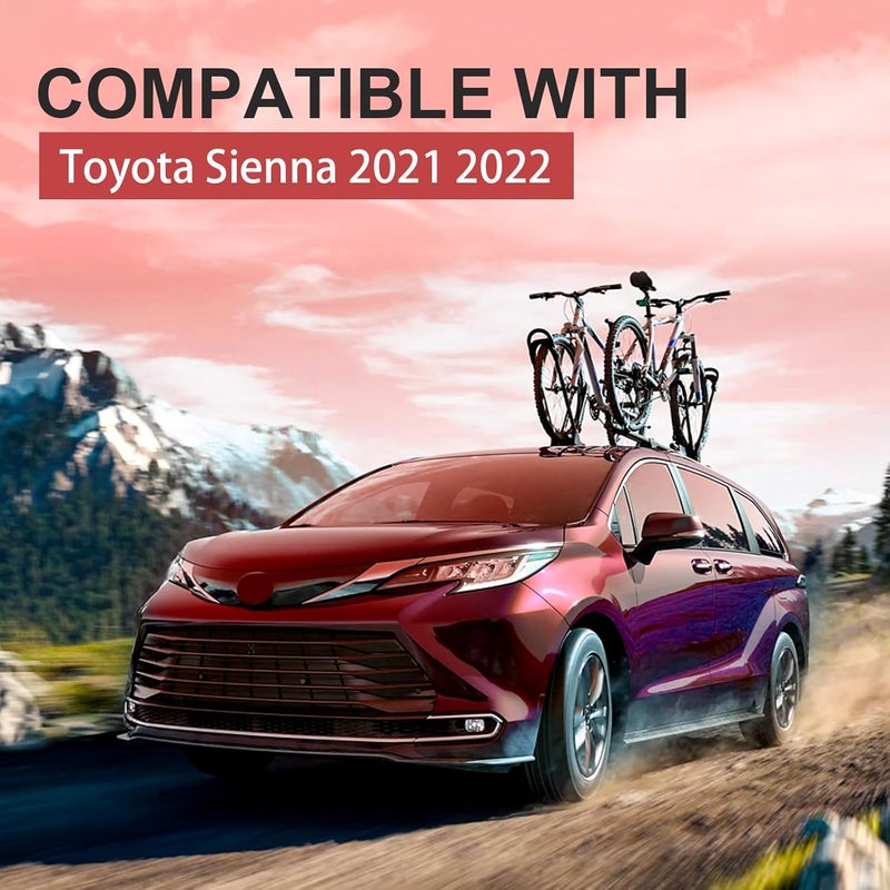 KINGGERI Roof Rack Cross Bars for Toyota Sienna 2021-2022 - Aluminum Replacement for Cargo Carrier - Image 3