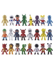 Generic 24Pcs/Set Stumble Guys Figures, Anime Toyfigure Q Version Action Figure PVC Model Toys Cake Decorations Gift for Kids  - Image 5