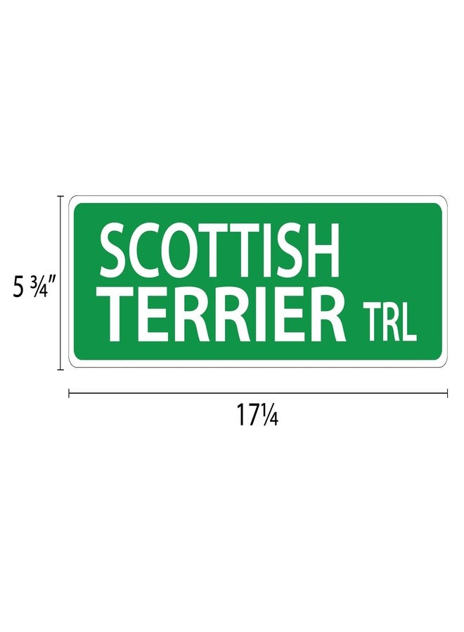 Imagine This Scottish Terrier Street Sign - Image 2