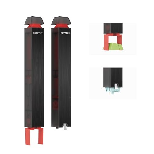 kutethy Twins Switch Puller Keycap Puller for Mechanical Keyboard, DIY Tool Easily Remove and Replace Gaming Keyboard Switches and keycaps(Black - Image 1