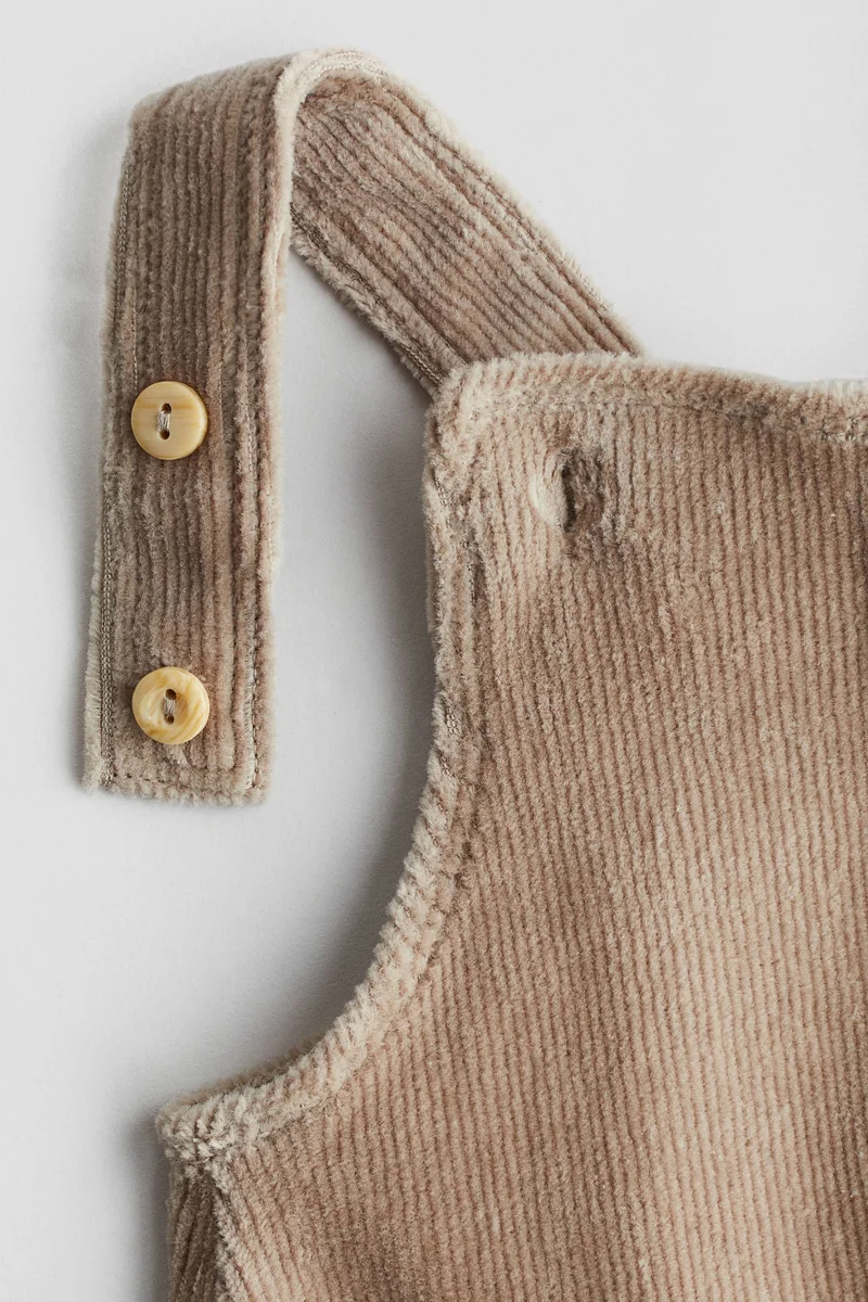 H&M 2-piece dungarees and bodysuit set