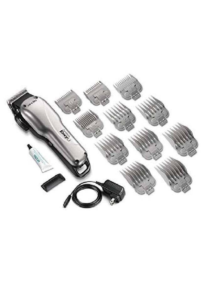 Andis 73000 Envy Cordless Lithium Ion Adjustable Blade Clipper Grey 15 Piece Set - Image 5