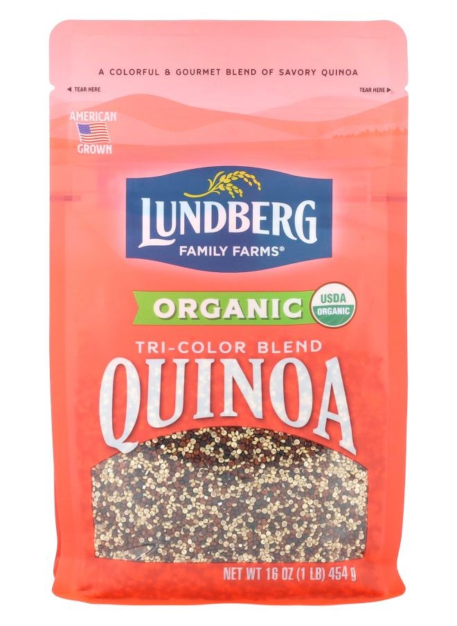 Lundberg Organic Tri-Color Blend Quinoa 16 oz (454 g) 