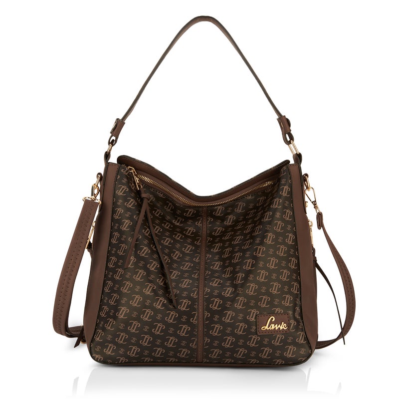 Lavie Woman's Clair Large Hobo Handbag(CHOCO) - Image 1