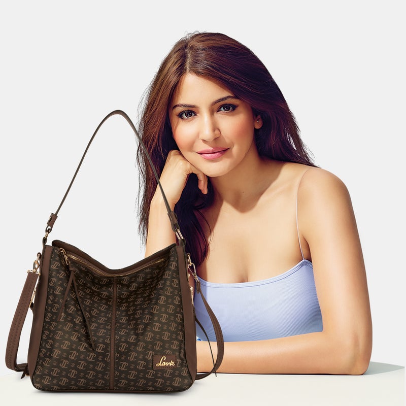 Lavie Woman's Clair Large Hobo Handbag(CHOCO) - Image 5