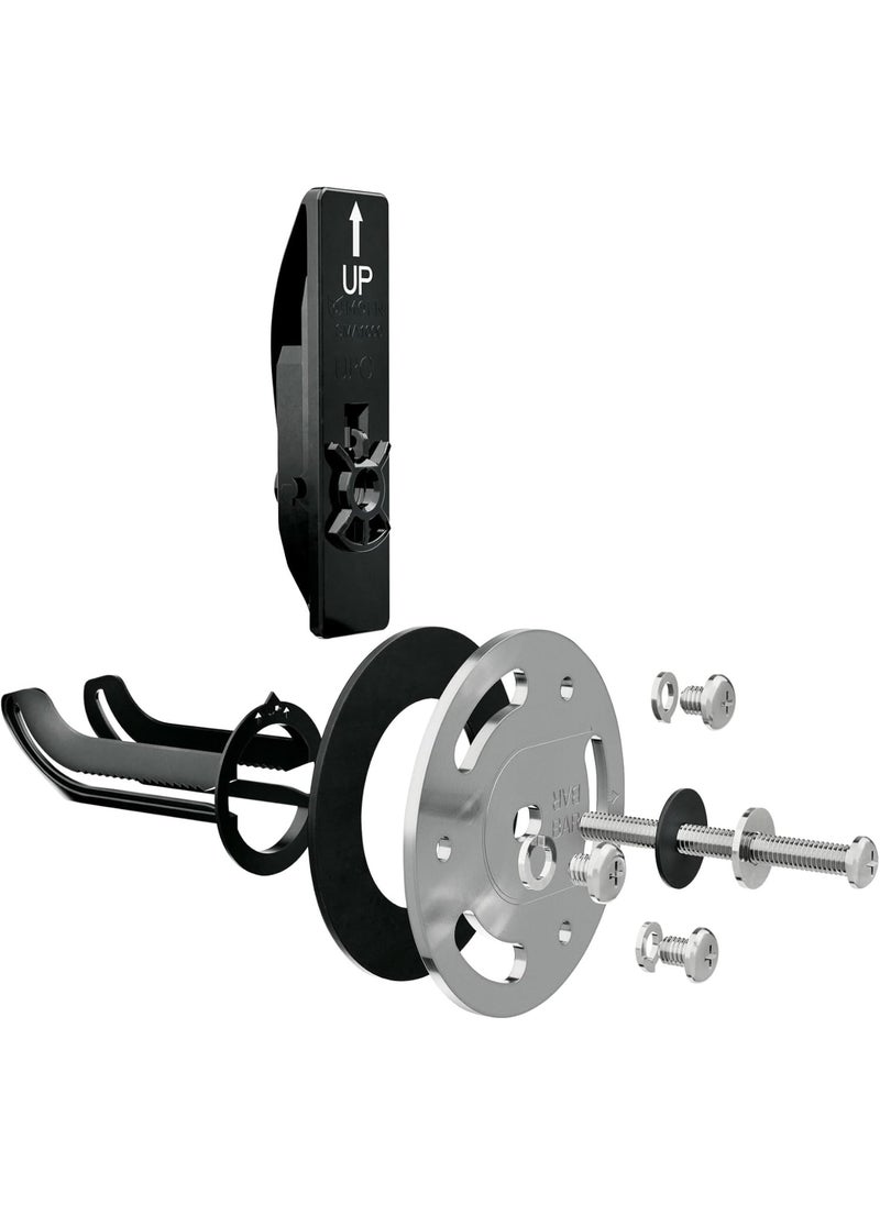 MOEN Moen Chrome Home Care Securemount Anchor for Bathroom Shower Grab Bar 1 Anchor SMA1005CH Pack of 2  - Image 2