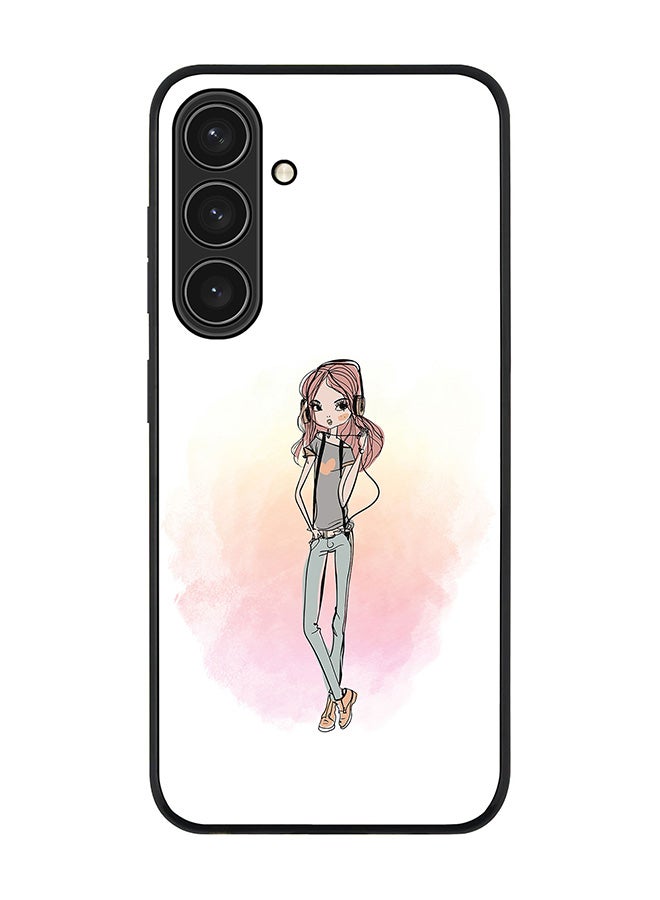 Stylizedd For Samsung Galaxy S25+ / S25 Plus 5G Case,Slim fit Camera Protection, Shockproof Thin Phone cover  - Girl Next Door - Image 1