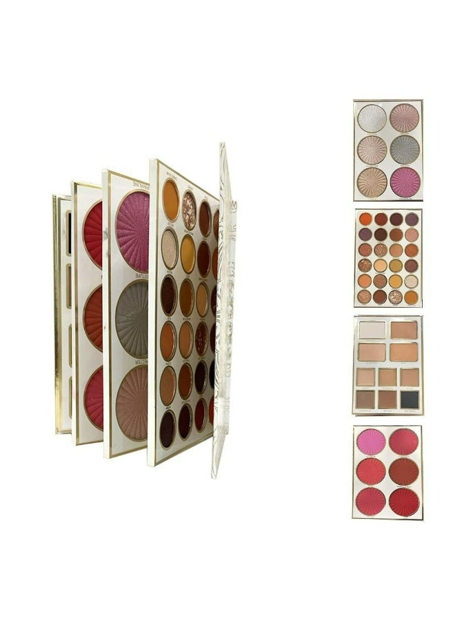 فنسي بيوتي فانسي بيوتي بوكس مكياج متكامل فاخر يحتوي على مجموعة متكاملة من مستحضرات التجميل - Image 3