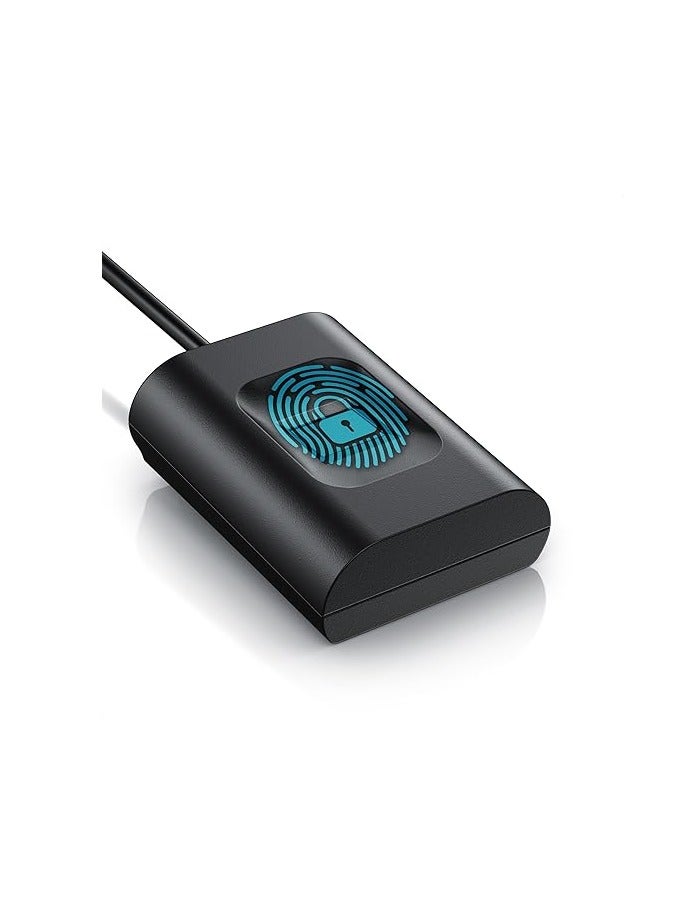 CSL-Computer CSL - USB Fingerprint Sensor - Fingerprint Key - Up to 10 IDs - Windows 8 - 11 - Supports up to 10 IDs - Plug & Play - All-round Detection - Image 1