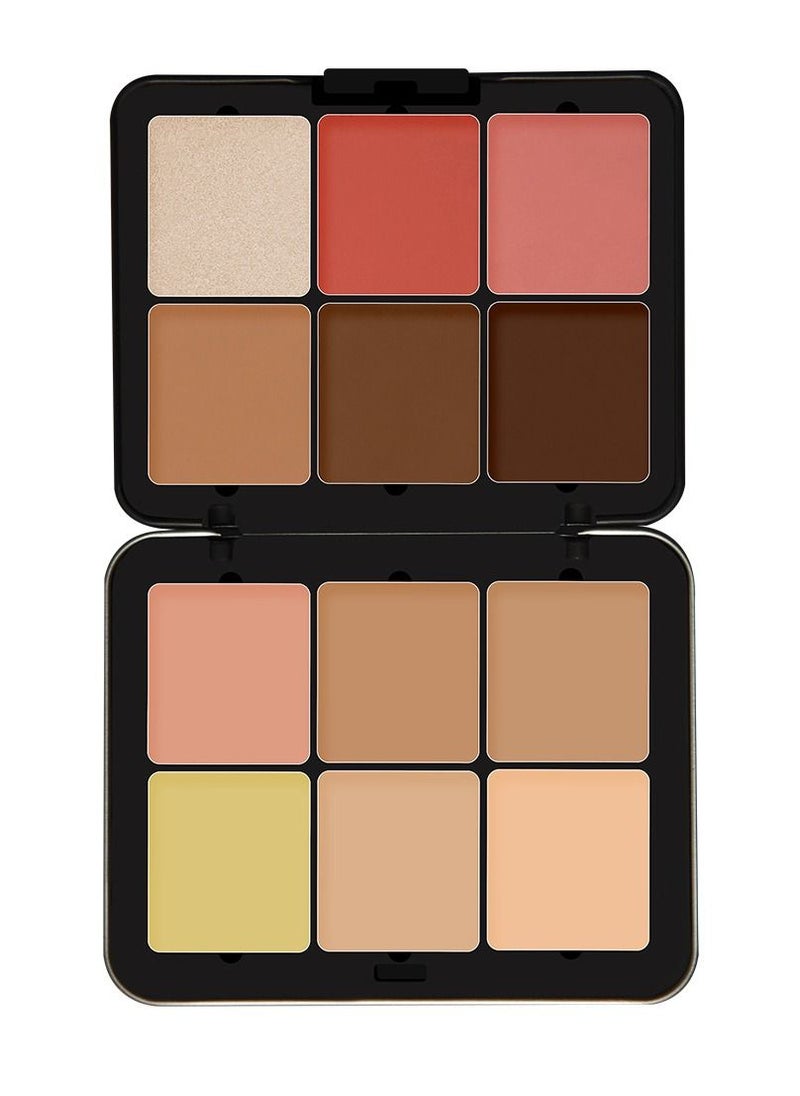 FUTURE MAKEUP - High Definition Skin Face Palette - FU-111 - Image 1