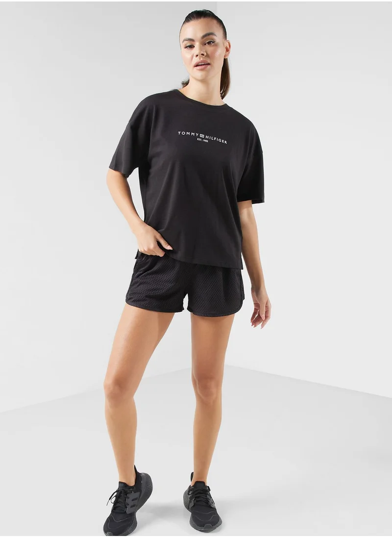 Tommy Hilfiger Sport Relaxed Cropped T-Shirt