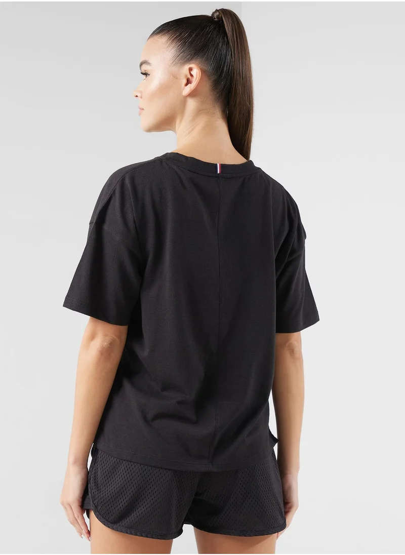 Tommy Hilfiger Sport Relaxed Cropped T-Shirt