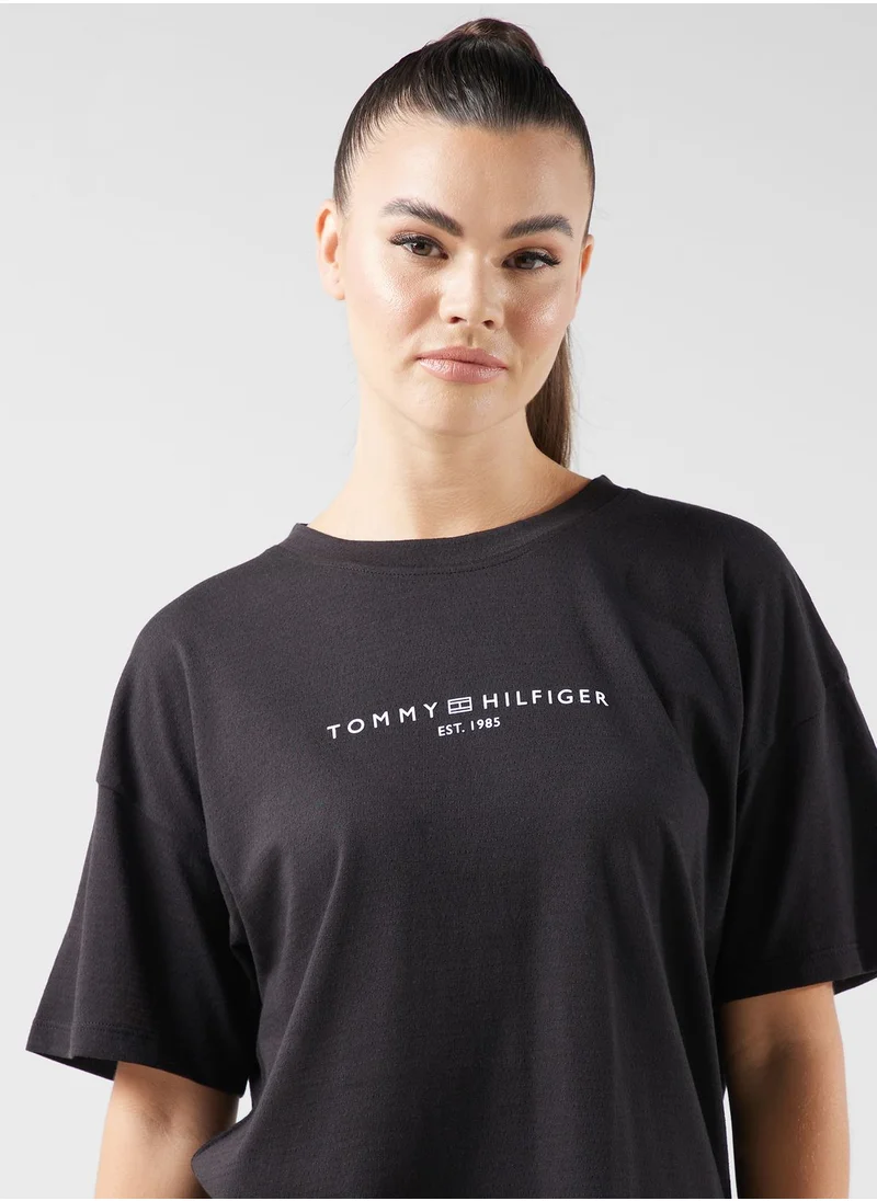 Tommy Hilfiger Sport Relaxed Cropped T-Shirt
