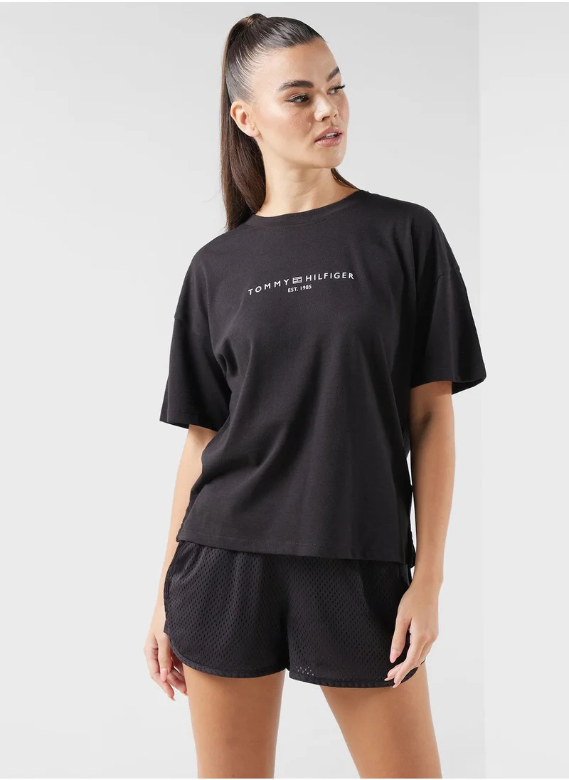 Tommy Hilfiger Sport Relaxed Cropped T-Shirt