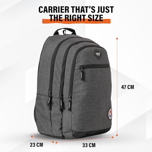 Wildcraft Polyester Expedition LPBP 45 Pro Laptop Backpack for Travel Gym Office | Unisex Backpack for Men & Women | Stylish Durable & Comfortable (Blue) - Image 5