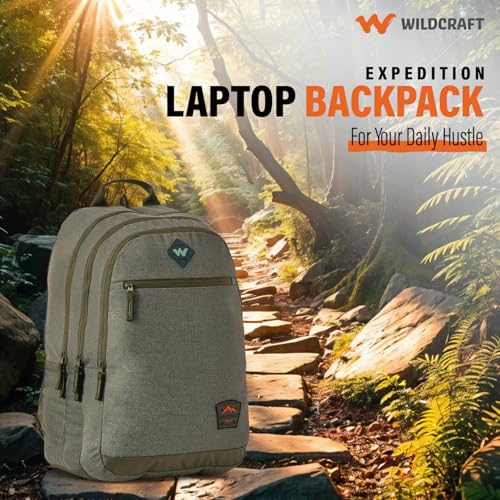 Wildcraft Polyester Expedition LPBP 45 Pro Laptop Backpack for Travel Gym Office | Unisex Backpack for Men & Women | Stylish Durable & Comfortable (Blue) - Image 2