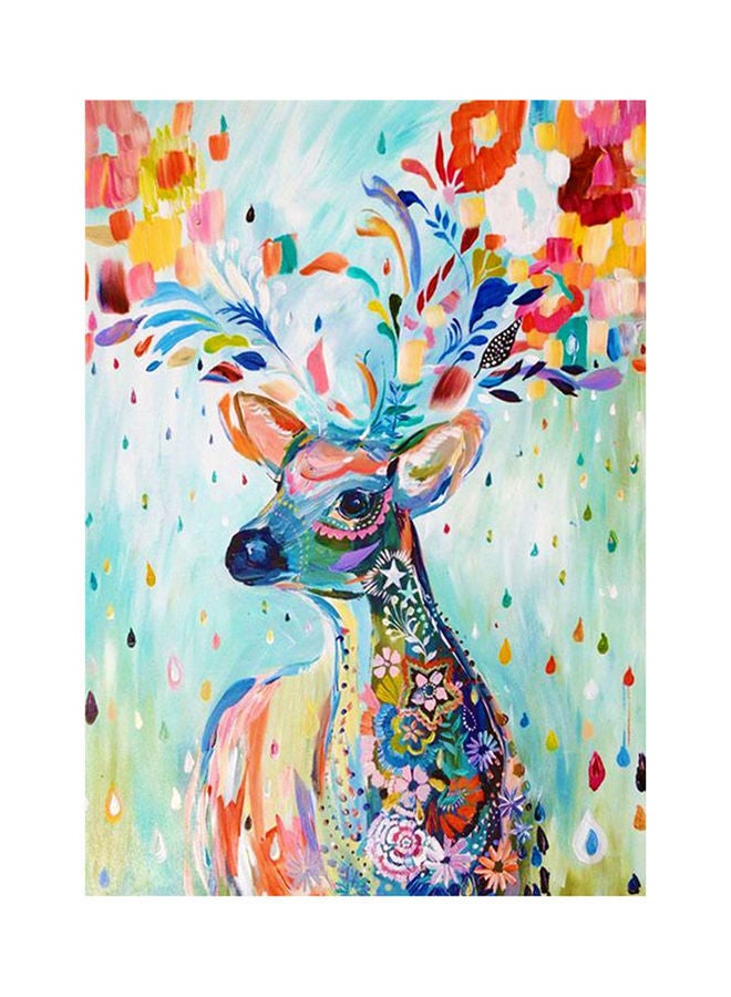 نيبمينينت لوحة فنية ماسية خماسية الأبعاد بتصميم غزال يمكنك تركيبها بنفسك