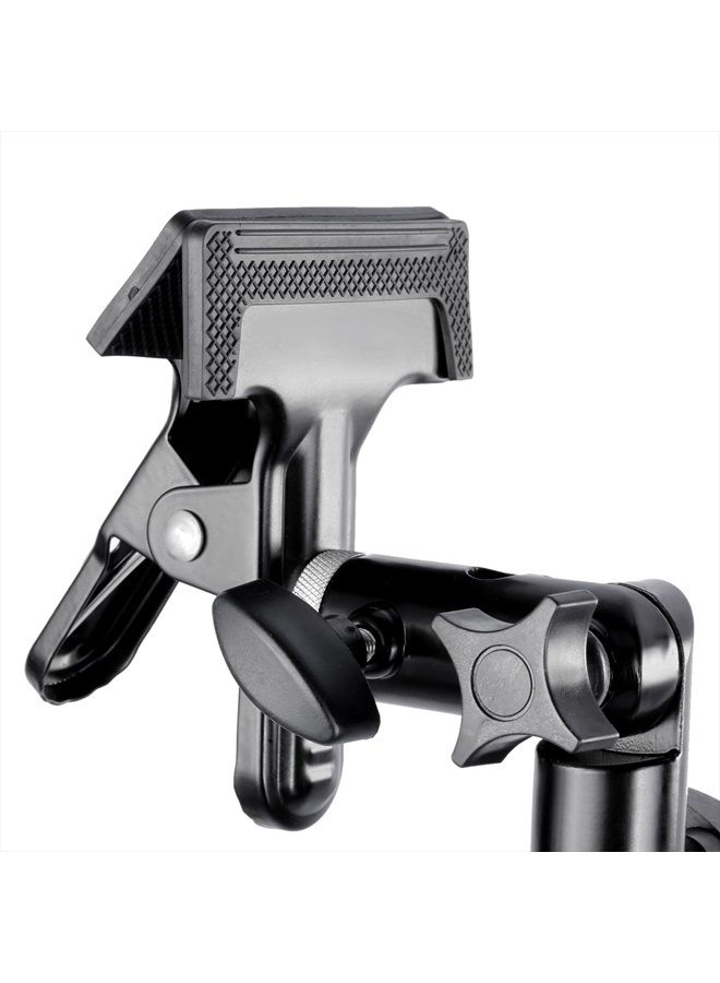 Neewer ® 2 PCS Photo Studio Heavy Duty Metal Clamp Holder with 5/8" Light Stand Attachment for Reflector - Image 5