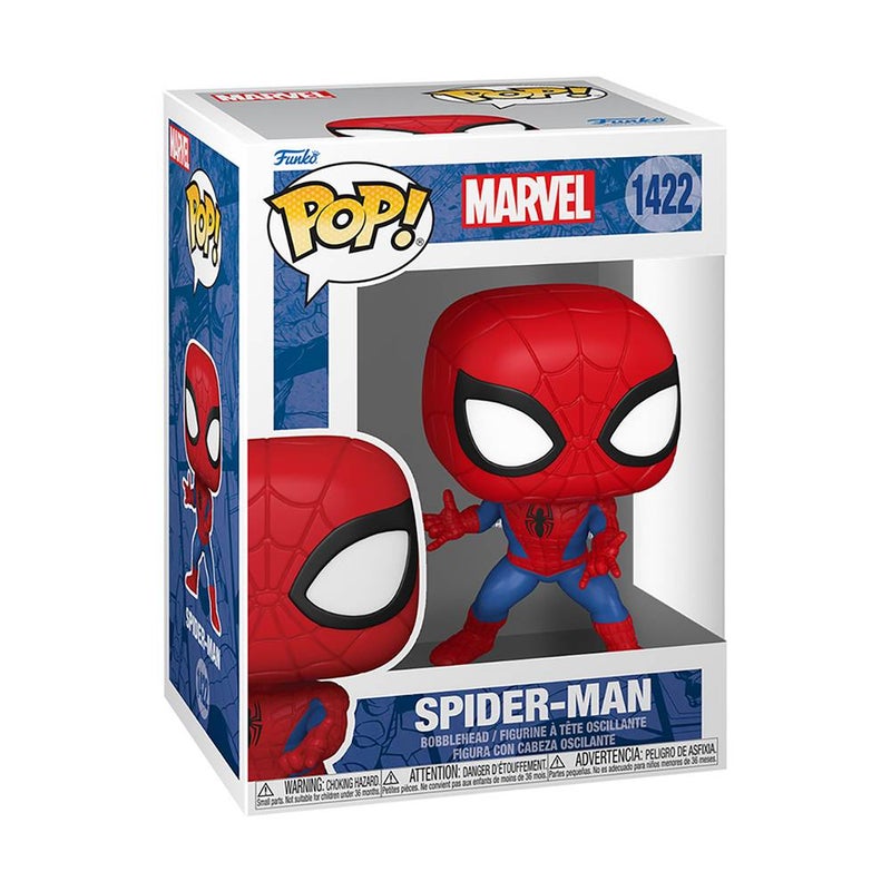 Funko POP! Marvel Spider-Man Spider-Man (Marvel New Classics) Vinyl Bobblehead (9.4 cm) - Image 2