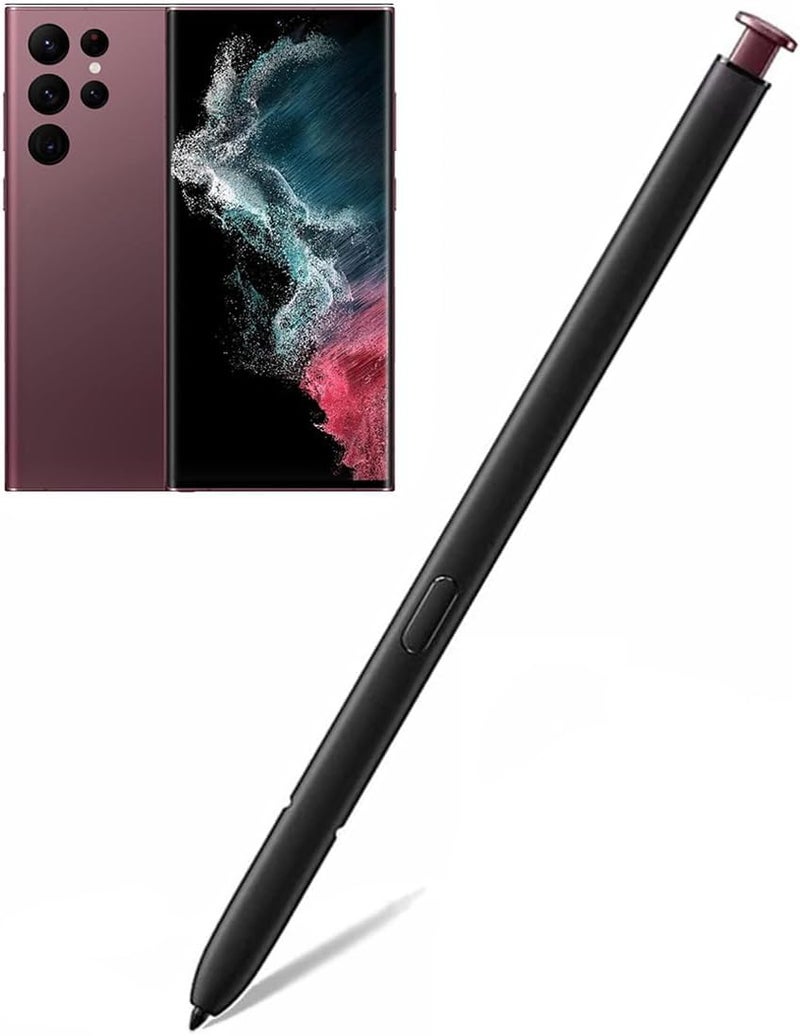 Befzygwk Galaxy S22 Stylus Pen Replacement for Samsung Galaxy S22 Ultra 5G Touch Stylus Pen, S22 S Pen Without Bluetooth 0.7mm Fine Tip for Precision S22 S Pen (Burgundy) - Image 1