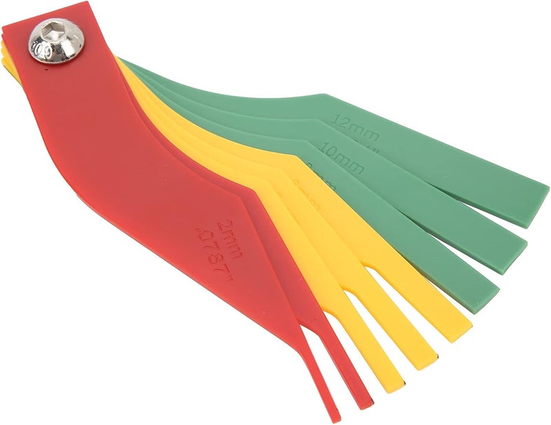 klarako Auto Maintenance Kit ABS + Aluminium Alloy 6in1 Multi?Function with Digital Display Pattern Ruler Oil Quality Comparator - Image 5