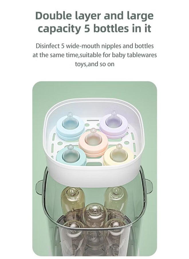 Gonice Baby Bottle Steam Sterilizer Dryer Machine  - Image 4