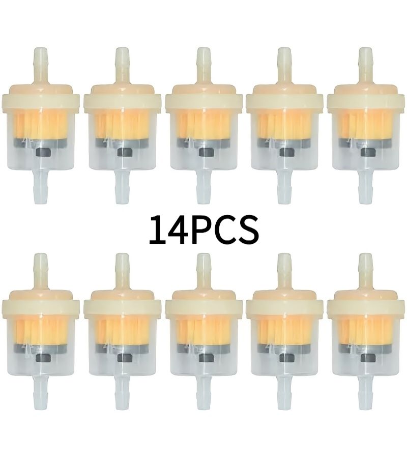 15pcs Universal Inline Fuel Filters With Magnets For Motorcycle ATV Quad Go Kart 3/16 Inch - Image 3