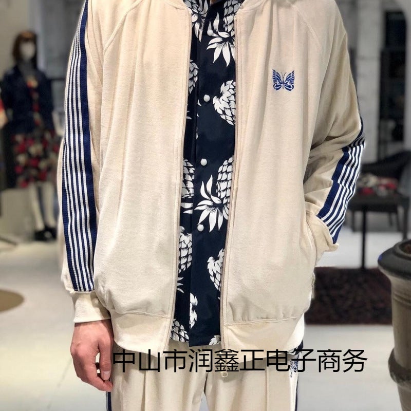 Correct Version N Embroidered Butterfly Pants Side Stripesd Pants Men'S And Women'S Sports Casual Pants School Uniform Suit Export - Image 3