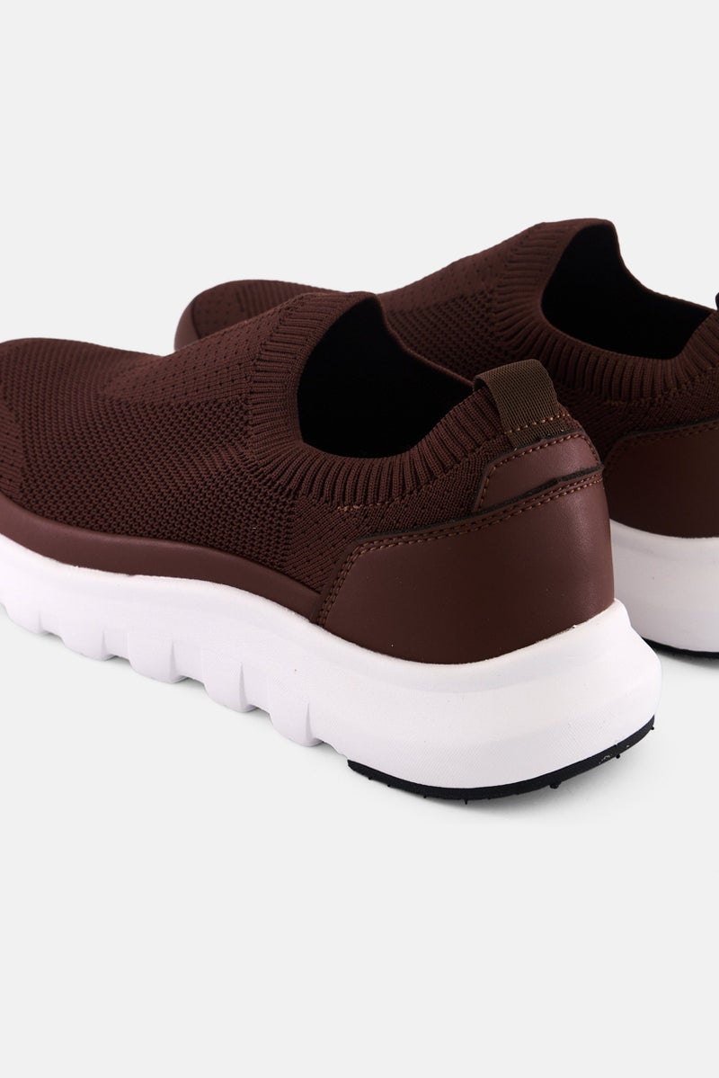 RBX Men Slip On Outdoor Shoes, Brown - Image 2