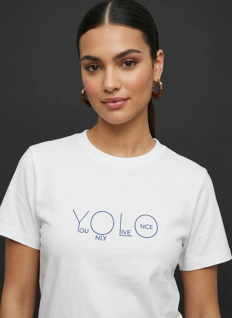 نوبيرو Nobero Women Graphic Printed T-shirt