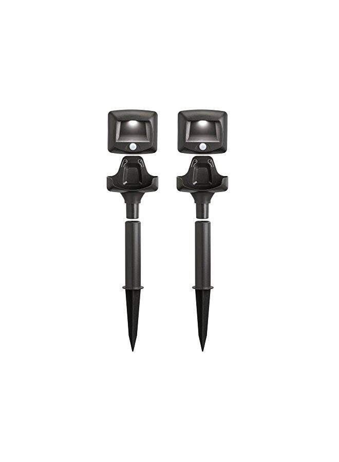 Mr. Beams Beams MB572 35 Lumen Wireless Motion Sensing LED Path Lights, 2-Pack, Brown - Image 1