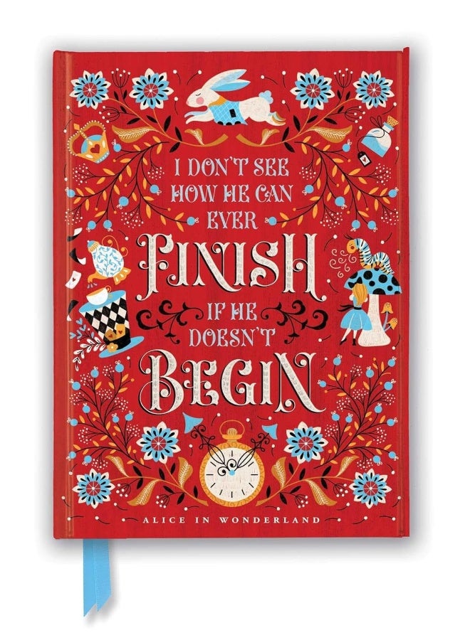 Jenny Zemanek: Alice In Wonderland (Foiled Journal) 