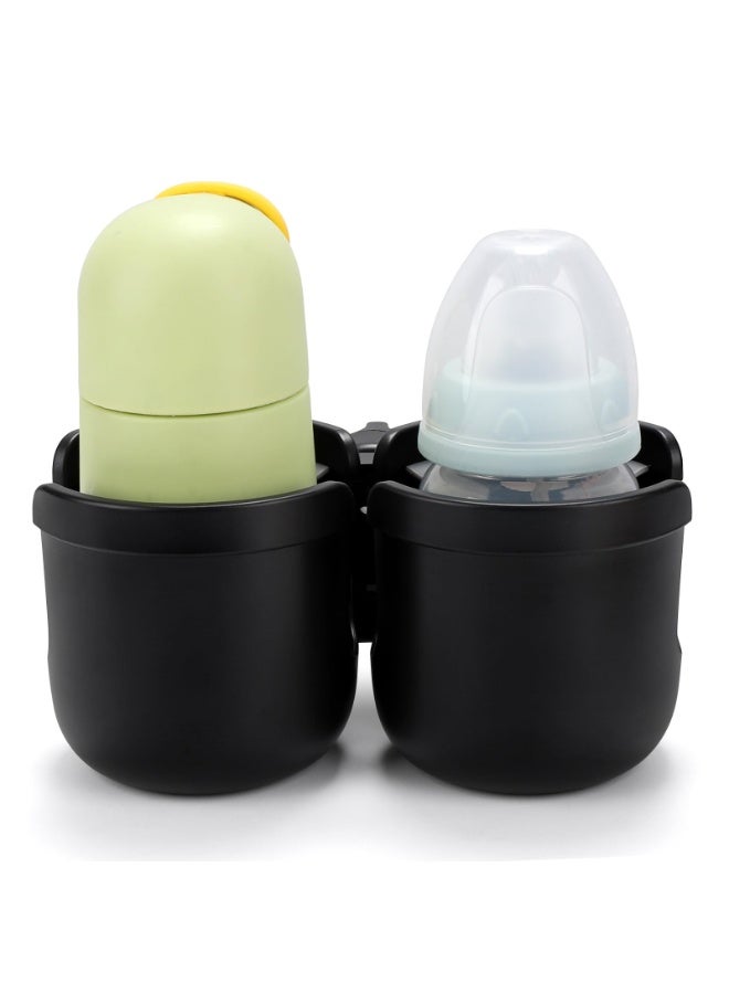 2-in-1 Universal Cup and Phone Holder for Strollers, Bikes, Wheelchairs, Walkers, Scooters - Image 3