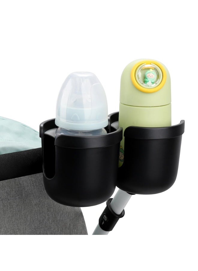 2-in-1 Universal Cup and Phone Holder for Strollers, Bikes, Wheelchairs, Walkers, Scooters - Image 4