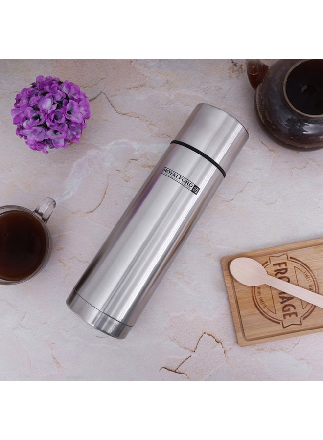 Royalford Stainless Steel Vacuum Bottle Silver 750ml - Image 5