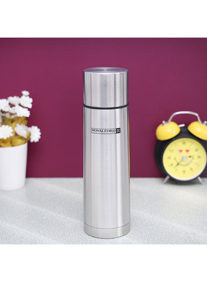 Royalford Stainless Steel Vacuum Bottle Silver 750ml - Image 3