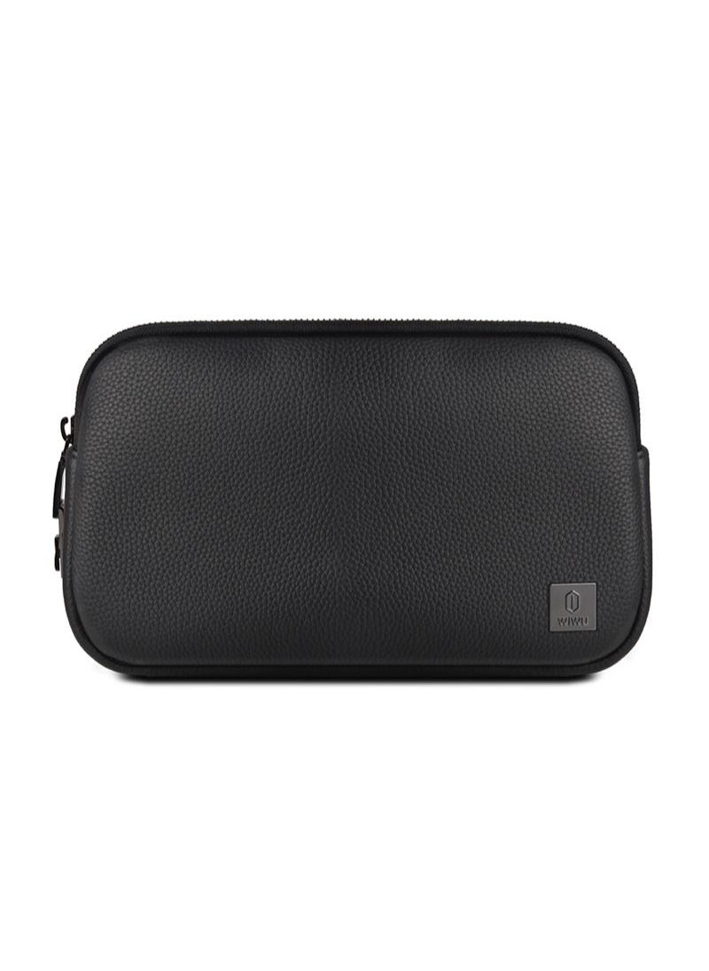 WIWU Alpha Anti-Theft Clutch Bag - Black  - Image 4