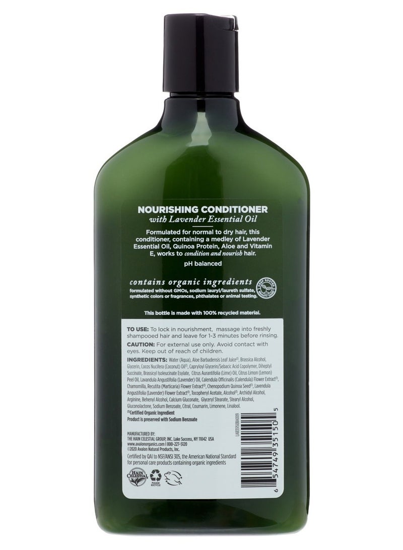 Avalon Organics Revitalizing Lavender Conditioner 312ml - Image 3