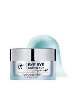 Bye Bye Under Eye Eye Cream - Hydrating, Quick-Absorbing Formula - Smooths The Look Of Fine Lines & Wrinkles, Visibly Brightens Dark Circles - With Hyaluronic Acid - 0.5 Fl Oz