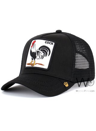 Goorin Bros Cock Mesh Trucker Cap Black Color Cotton Hat For Men - pzsku/Z73E1C485CB46B228F3D2Z/45/1749417992/b30ea172-6dc6-4957-8f5e-79563debbdd9