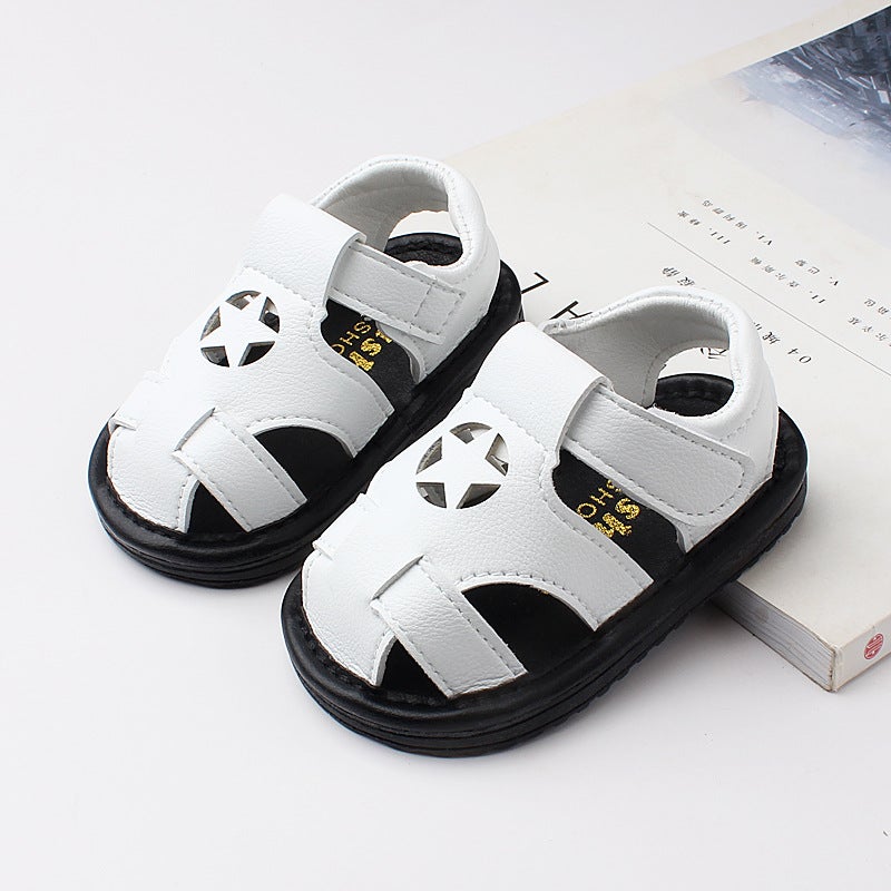 Baby Sandals Summer Children'S Shoes Baby Toddler Shoes Soft Sole Non-Slip 0-2 Years Old Men'S And Women'S Shoes Batch 2717 - Image 1