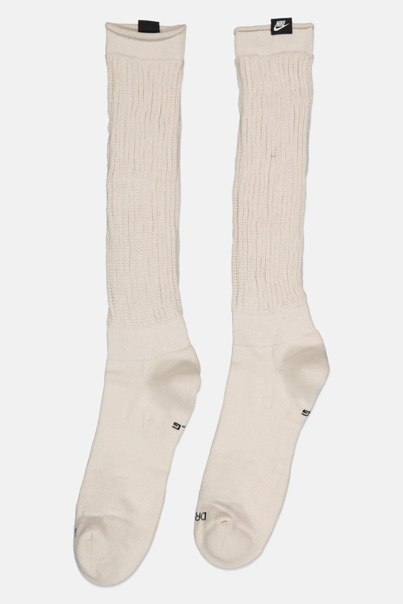 Nike Men Brand Logo Everyday Plus Socks, Beige - Image 3