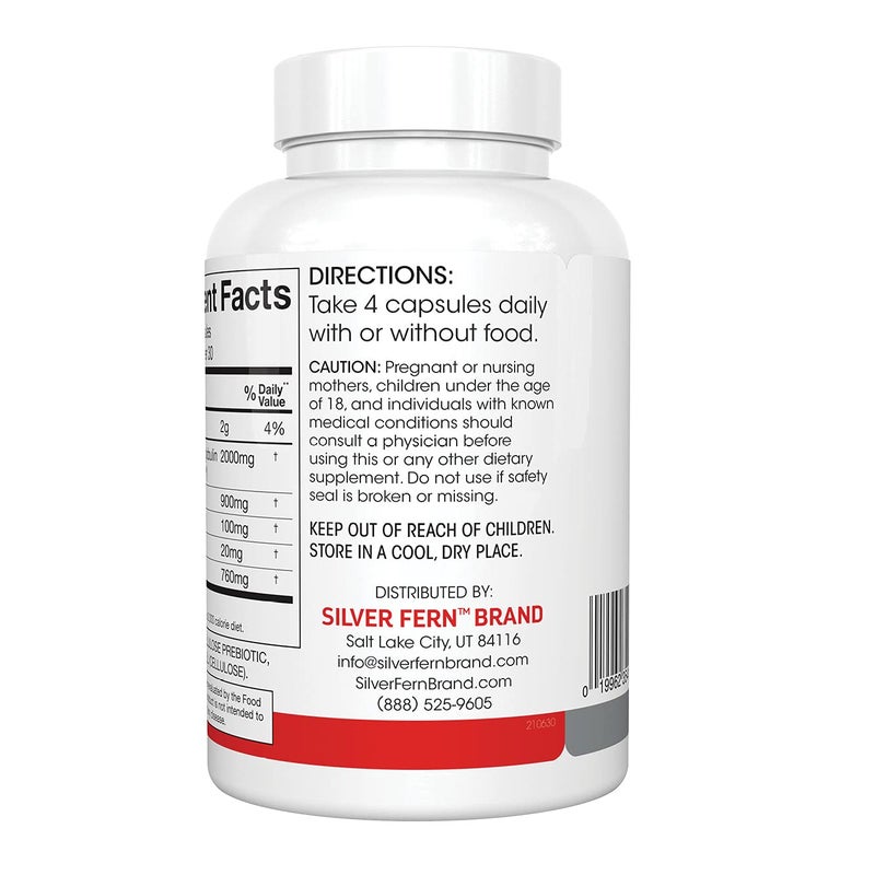 Silver Fern Cleanse - Daily Gut - 1 Bottle - 120 Capsules - 30 Day Supply - Immunoglobulin G, A & M -(IgG, IGA, IgM) - Postbiotic (EXP: SEPT 2026) - Image 4