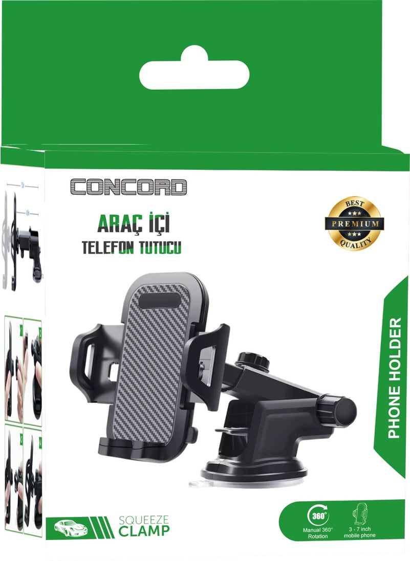CONCORD CH-113 In-Car Phone Holder  - Image 2