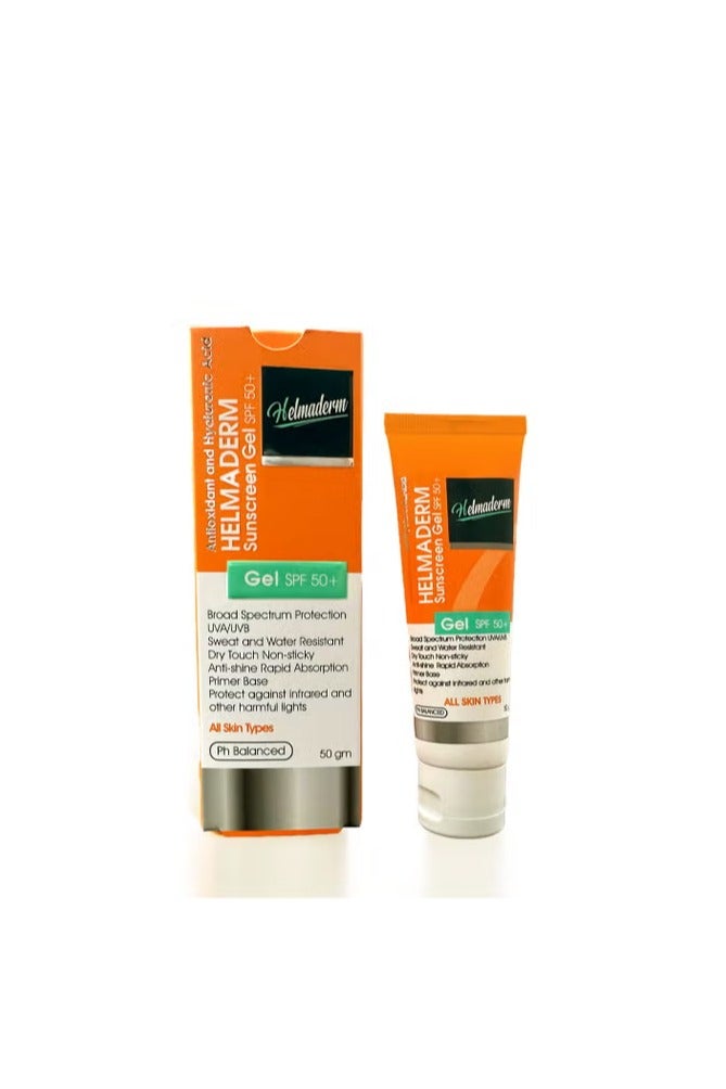 HelmaDerm Sunscreen SPF50+ Gel - 50ml - Image 1